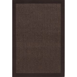 Handmade Abstract Pattern Brown/ Grey Sisal Area Rug (8 x 10