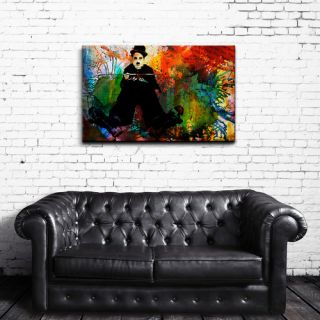 Iconic Chaplin Acrylic Art by Ready2hangart