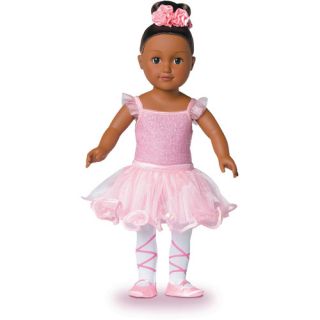 My Life As Ballerina 18" Doll, African American