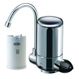 DuPont Chrome Side Sink Counter Top Water Filtration System WFFS150XCH