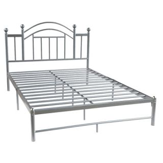 Hodedah Metal Panel Bed