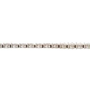 DIAMONBLISS  Simulated Diamond Sterling Silver Bracelet