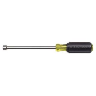 Klein Tools 7/16 in. Cushion Grip Hollow Shank Nut Driver   6 in. Shank 646 7/16