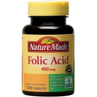 Made Folic Acid 400 mcg Tablets   250 Count