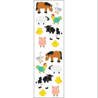 Mrs Grossman MG199 04303 Mrs. Grossmans Stickers Chubby Farm Animals