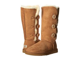 UGG Bailey Button Triplet Chestnut Sheepskin