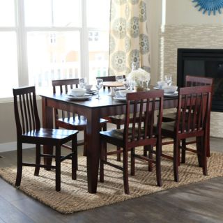 Home Loft Concepts Ashlyn 7 Piece Dining Set