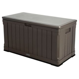 Lifetime 116 Gallon Outdoor Storage Box   Gray