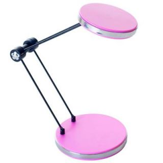 Lavish Home 12.5 in. Pink LED Foldable Desk Lamp 72 SF11 P