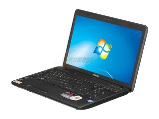 TOSHIBA Laptop Satellite C655 S5305B Intel Core i3 2330M (2.20 GHz) 4 GB Memory 320 GB HDD Intel HD Graphics 15.6" Windows 7 Home Premium 64 Bit