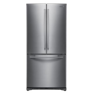 Samsung 18 Cu. Ft. French Door Refrigerator (Color Stainless Steel) ENERGY STAR