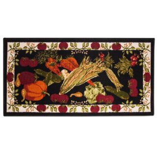 Harvest Design Woven Non slip Kitchen Rug