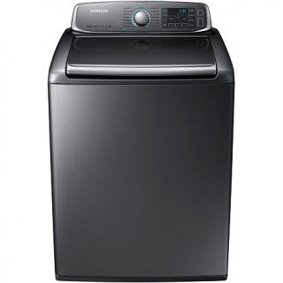 Samsung 5.6 Cu. Ft. EZ Reach Top Load Washer with Vibration Reduction Technology   Platinum   7440478