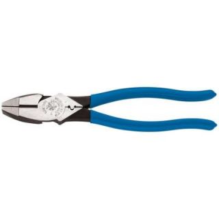 Klein Tools 9 in. Side Cutting Crimping Pliers D2000 9NECR