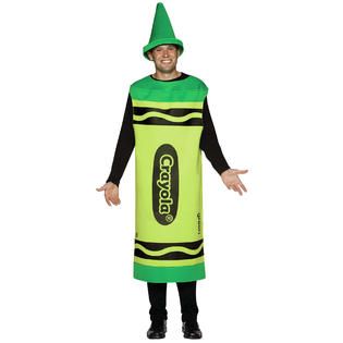 Crayola Green Crayon Halloween Costume Costume L/Xl Size One Size
