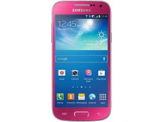 Samsung Galaxy S4 mini I9195 8 GB (5 GB user available), 1.5 GB RAM Pink 4G LTE Unlocked GSM Android Cell Phone 4.3"