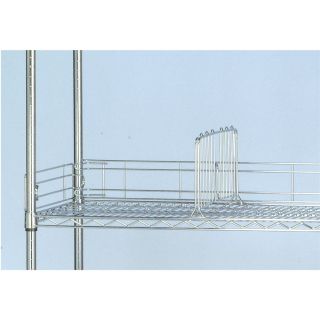 Quantum Side Ledge for Chrome Shelving System — 24in. Deep, Model# SL124  Wire Shelving Accessories