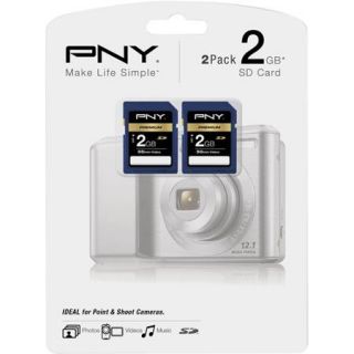 PNY 2GB Premium Secure Digital Memory Card