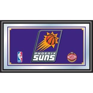 NBA Phoenix Suns NBA Framed Logo Mirror   Fitness & Sports   Family