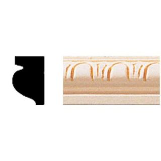 House of Fara 1/2 in. x 3/4 in. x 8 ft. Hardwood Cove Moulding 630
