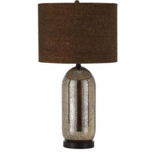 AF Lighting Kandell 28 in. Antique Mercury Bubble Glass Table Lamp 8476 TL