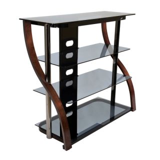 BellO CW340 40 inch Espresso Tall TV Stand for TVs up to 42 inches