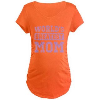  Maternity World's Greatest Mom Vintage T Shirt