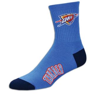 For Bare Feet NBA Logo Quarter Socks   Mens   Basketball   Accessories   Oklahoma City Thunder   Black