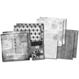 Our Wedding Story Scrapbook Page Kit 12"X12" 