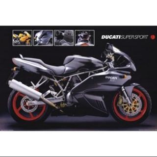Motorcycle Ducati Super Sport Poster Print (36 x 24)
