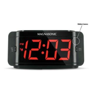 Defender Covert Alarm Clock DVR with Built in Color Pinhole Spy Camera DISCONTINUED HDT300 SD