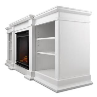 Real Flame  Fresno Electric Fireplace in White 29Hx72Wx19D