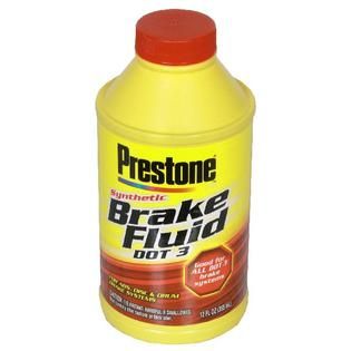 Prestone Synthetic Brake Fluid Dot 3, 12 fl oz   Automotive
