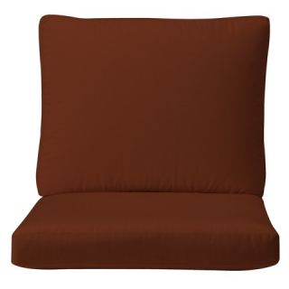 Smith & Hawken® Premium Quality Solenti™ Club Chair Cushion   Rust