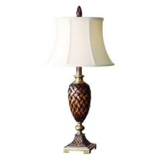 33 in. Weather Wood Table Lamp 26715