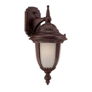 Monterey Energy Star Collection Wall mount 1 light Outdoor Burled