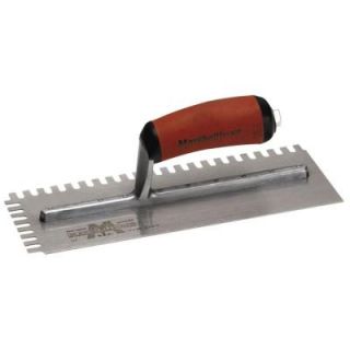 Marshalltown 1/4 in. x 1/2 in. U Notch 4 1/2 in. Trowel 717SD