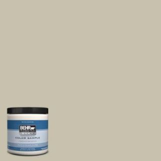 BEHR Premium Plus Ultra 8 oz. #PPU9 19 Organic Field Interior/Exterior Satin Enamel Paint Sample UL22416