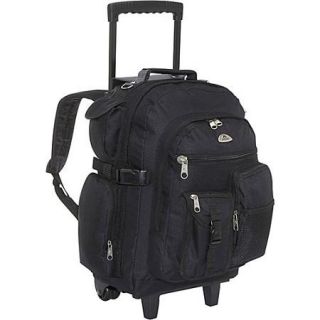 Everest Deluxe Rolling Backpack