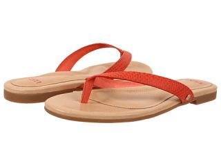 UGG Allaria II Exotic Hazard Orange Leather