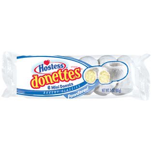 Hostess Donettes Powdered Mini Donuts 3 OZ BAG   Food & Grocery