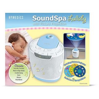 HoMedics SoundSpa Lullaby Sound Machine with Picture Projection
