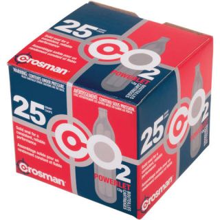 Crosman 12 Gram CO2 Powerlets, 25ct