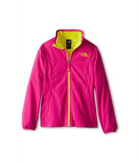 The North Face Kids Girls Mossbud Softshell Jacket 13 Little Kids Big Kids Azalea