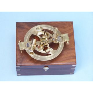 Handcrafted Model Ships Round Sextant