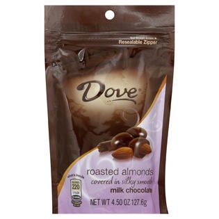 Roasted Almonds, Milk Chocolate, 4.5 oz (127.6 g)   Food