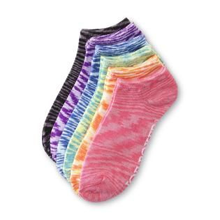 Joe Boxer Womens 6 Pairs Low Cut Socks   Space Dyed