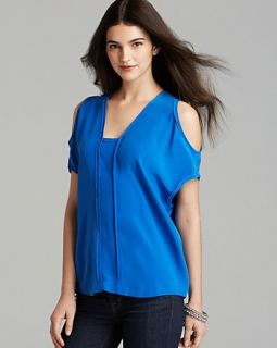 Cut25 by Yigal Azrouel Top   Open Shoulder Center Insert