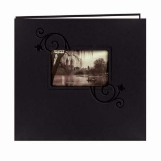 Pioneer Photo Albums 12x12 Black Leatherette Memory Book (20 Bonus