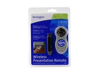 Kensington Wireless Presentation Remote Control w/ Built in Laser Pointer 33062